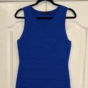 Karen Millen Royal Blue Textured Dress